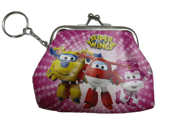 SUPER WINGS ΠΑΙΔΙΚΟ ΠΟΡΤΟΦΟΛΙ ΜΠΡΕΛΟΚ 1601 - ροζ 31216