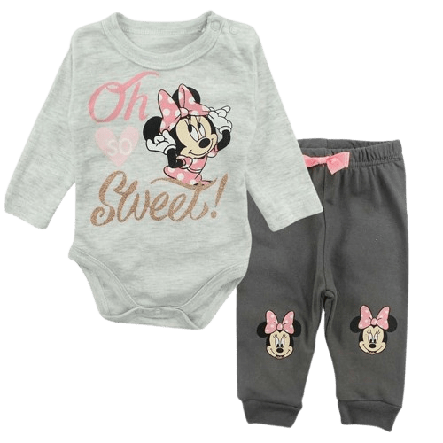 ©DISNEY ΒΡΕΦΙΚΟ ΣΕΤ MINNIE MOUSE 1658 – γκρι 32465