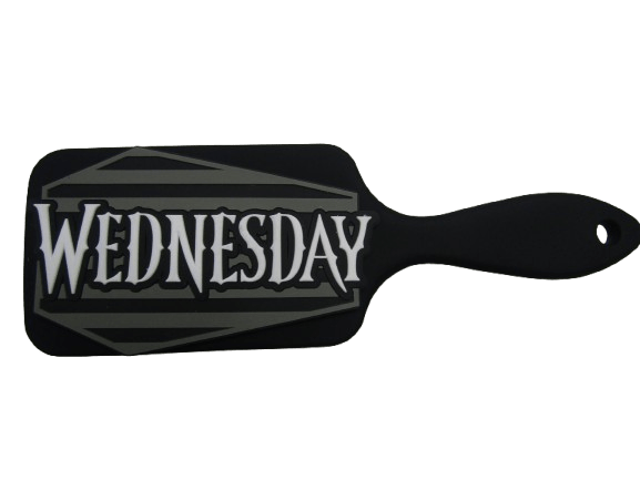 WEDNESDAY BLACK 3D ΒΟΥΡΤΣΑ ΜΑΛΛΙΩΝ 23,5cm 1734 - μαύρο 33032 φωτογραφία